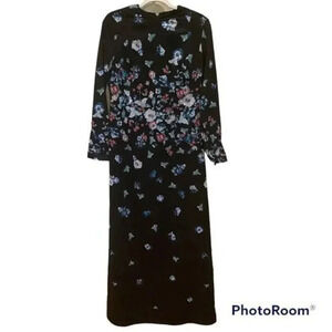Annahhariri   Long floral print dress